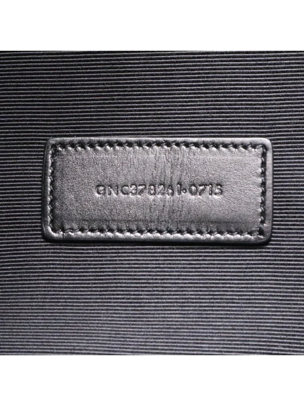 ★SOLD★ Saint Laurent YSL Paris Classic Toile Monogram Leather Clutch - Picture 8 of 9